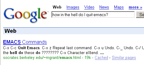 How the hell do I quit emacs?