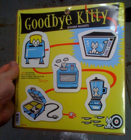 Goodbye Kitty Magnets