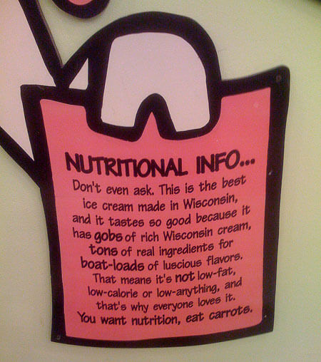 Ice Cream Isn\'t Low Fat