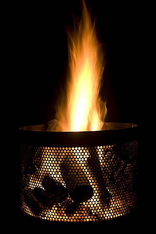 Fire Pit, Backyard