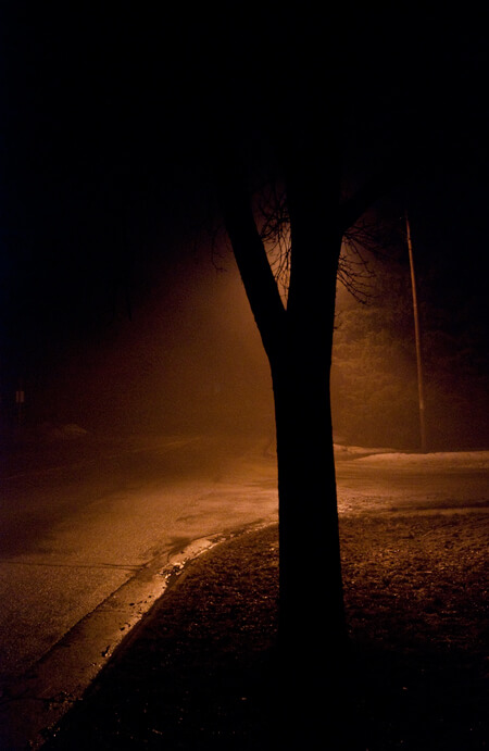 Street Corner At Night Street Corner At Night
