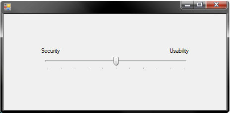 Security vs. Usability